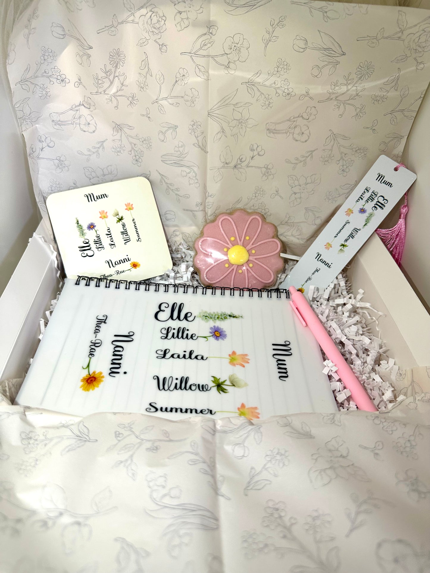 Mini Personalised notebook gift box