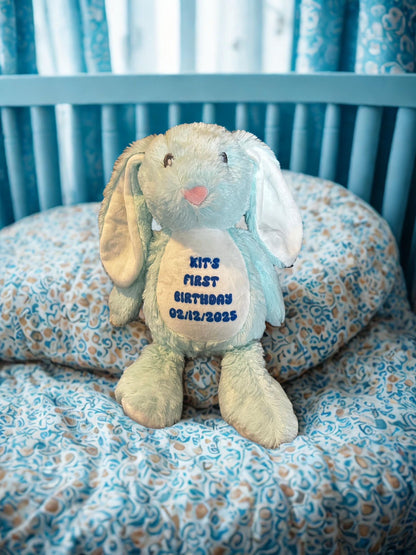Personalised plush Rabbit