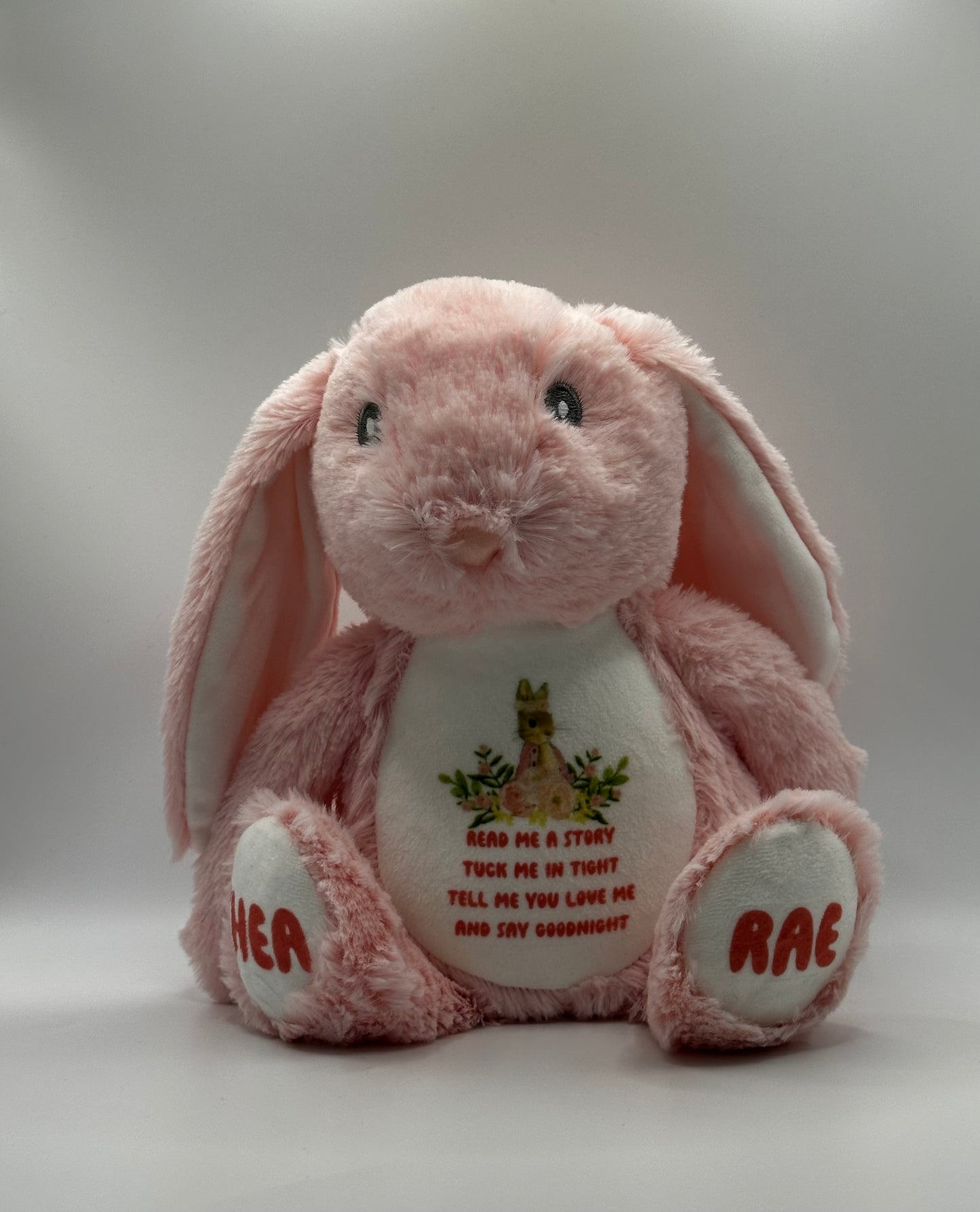 Personalised plush Rabbit