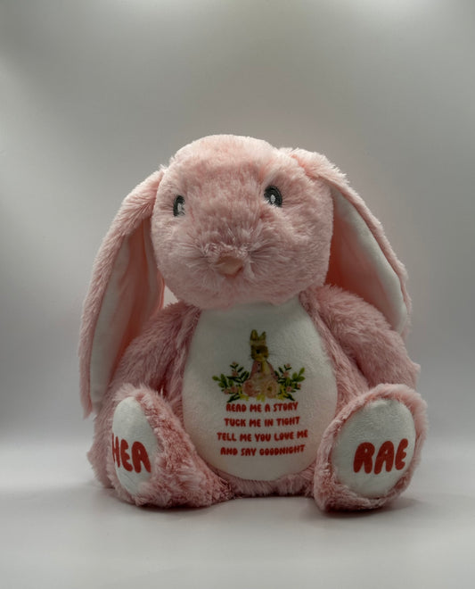 Personalised plush Rabbit