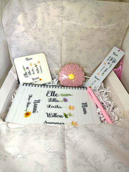 Mini Personalised notebook gift box