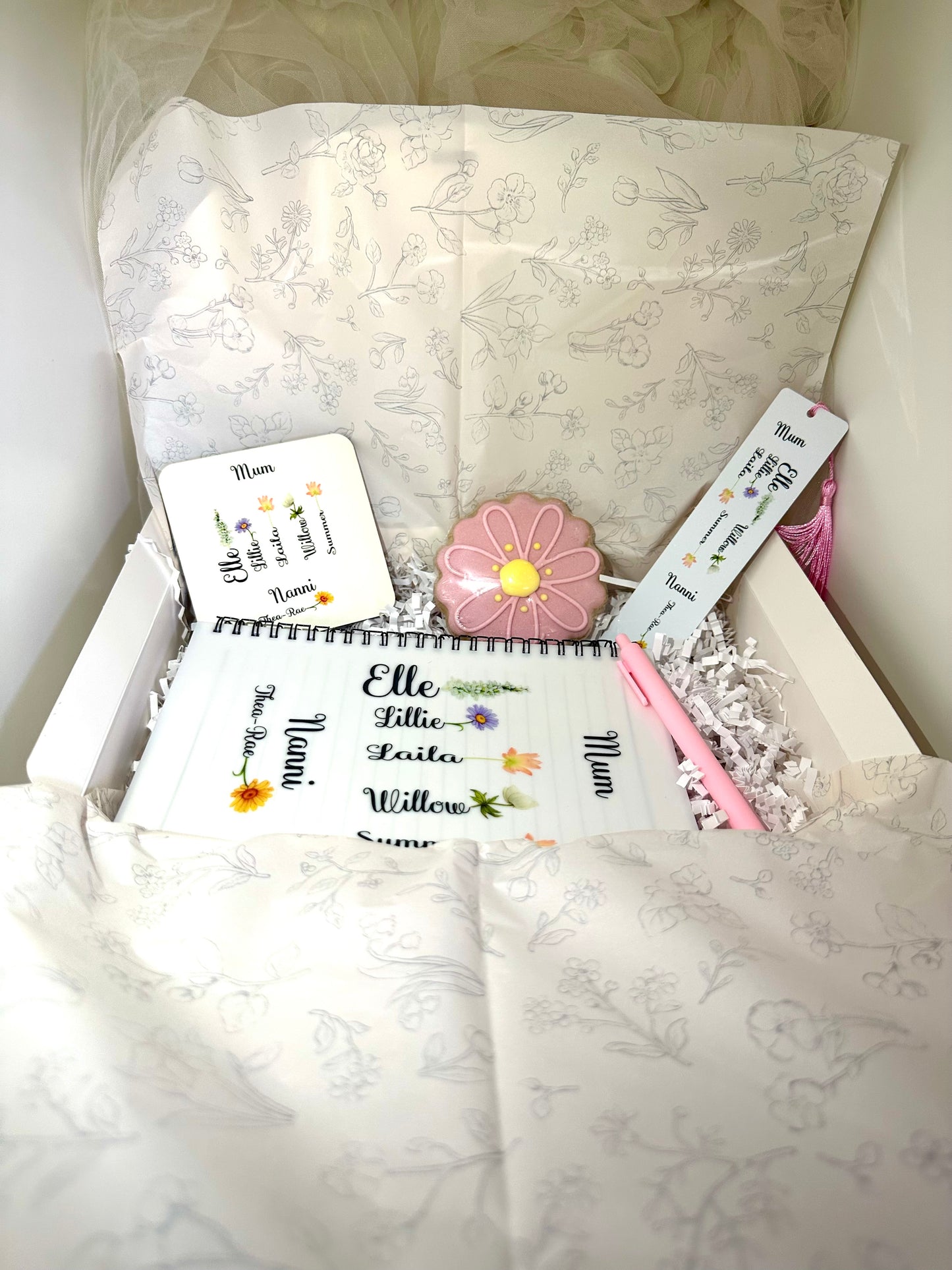 Mini Personalised notebook gift box