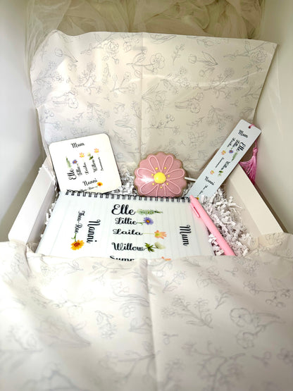 Mini Personalised notebook gift box