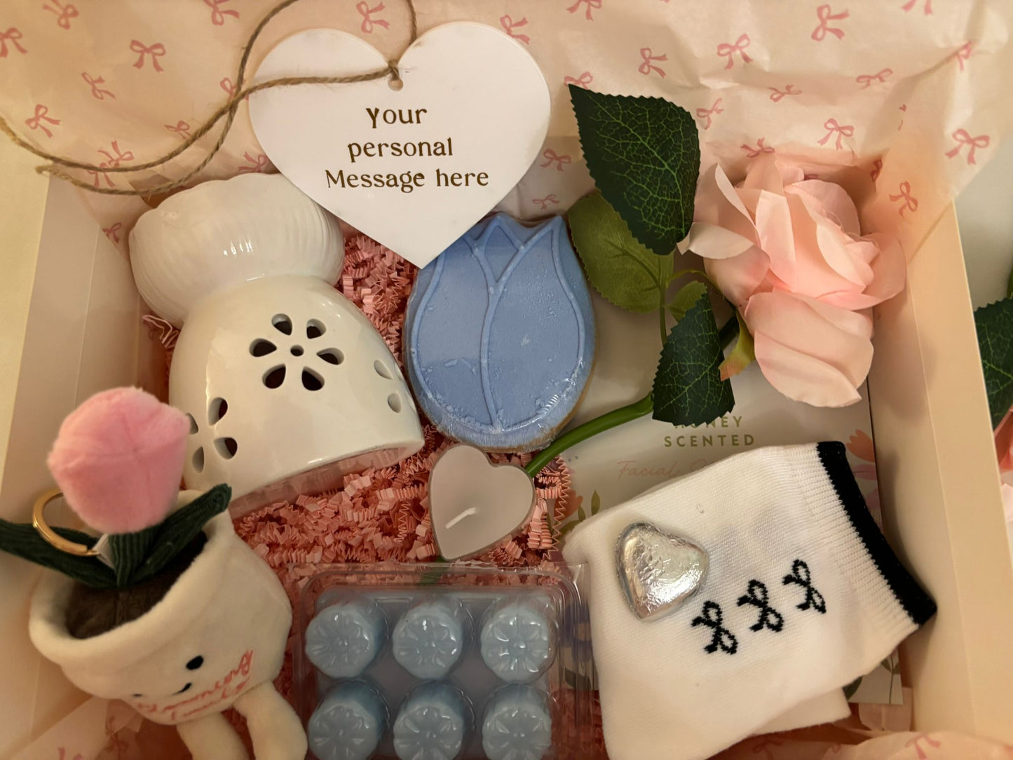 Flower Hamper (Blue)