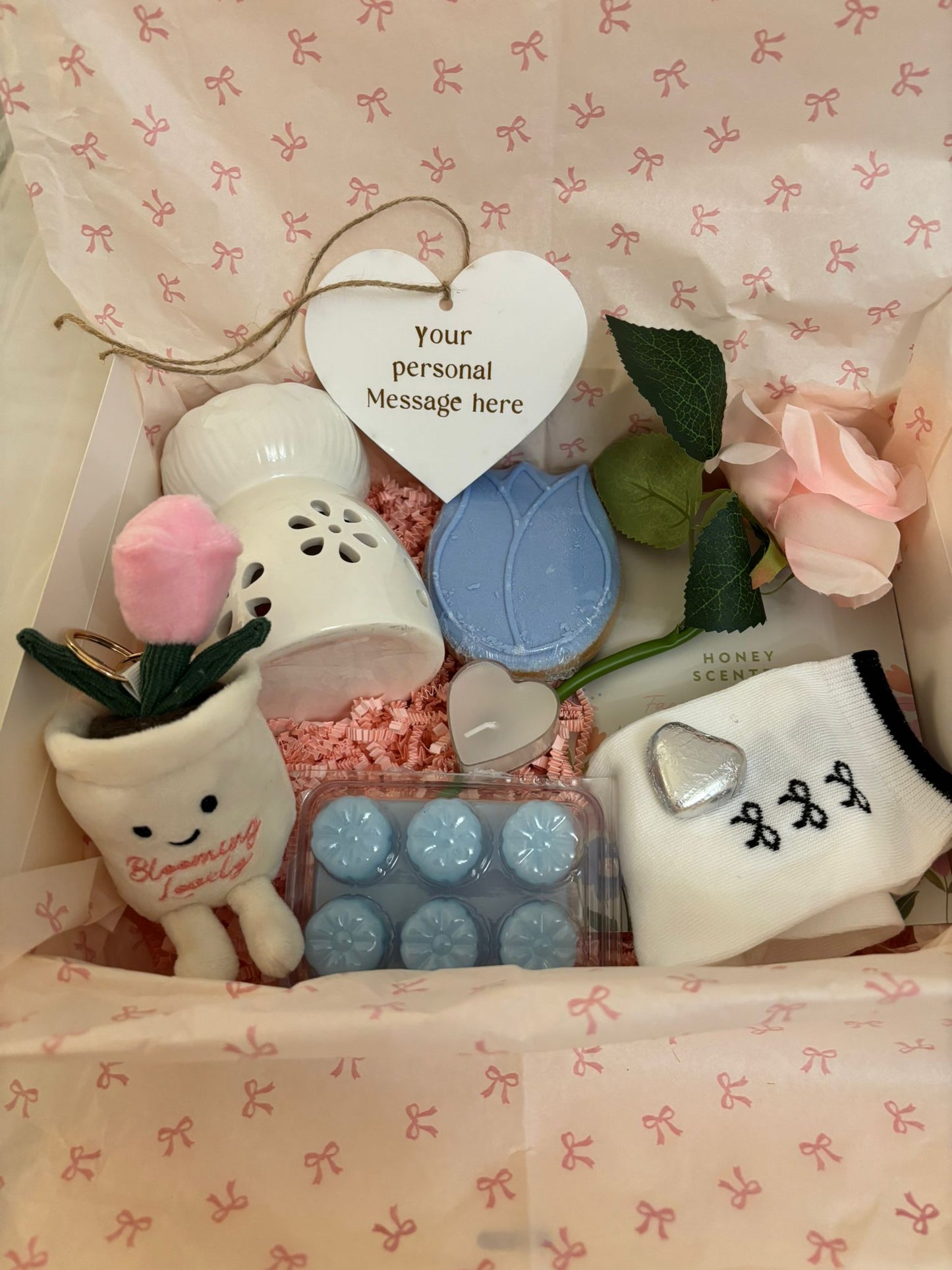 Flower Hamper (Blue)