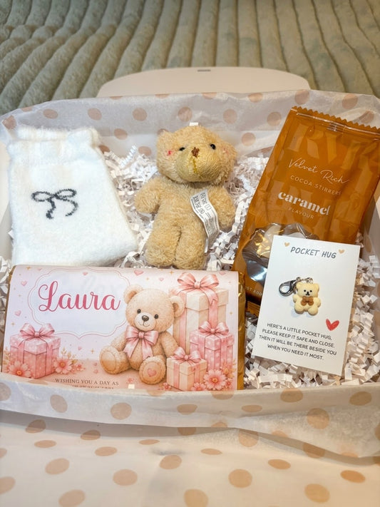Bear hug in a box